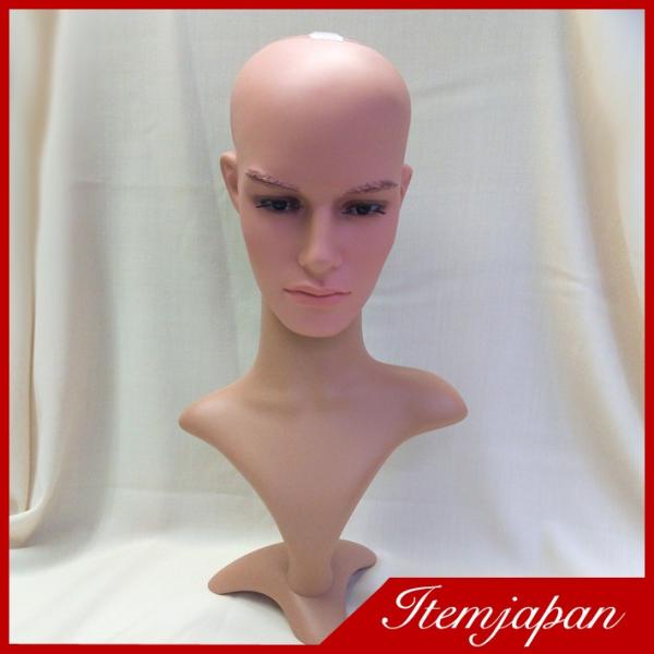 マネキン ヘッド カツラ ウィッグスタンド 頭部 男型 DX-male K-221