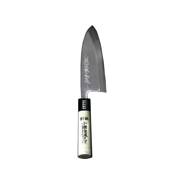 ONo.854　三木刃物製作所　本職用　大型・出刃包丁(小鍛冶誠光)　青紙二号 小鍛冶誠光作M403 出刃包丁 白鋼本職用水牛柄付 165mm＜三木刃物製作所