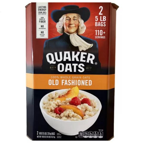 （QUAKER OATS クエーカー オールドファッション オートミール 4.52kg）2.26kgX2パック入 クウェーカー シリアル グラノーラ 46158