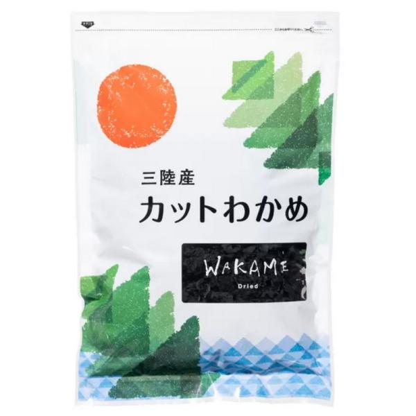 名称：乾わかめ原材料名：湯通し塩蔵わかめ（三陸産）販売者：株式会社横田屋本店製造者：株式会社マルニシ良質な三陸産乾燥わかめです。食べやすい大きさで、肉厚で良い歯ごたえ。水に戻すだけの簡単調理。常温で長期保存可能。 爆買
