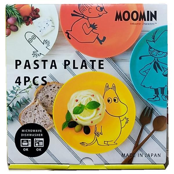 MUUMI イラスト入り皿セット 2/10 1/10 合計4枚 MUUMI イラスト入り皿