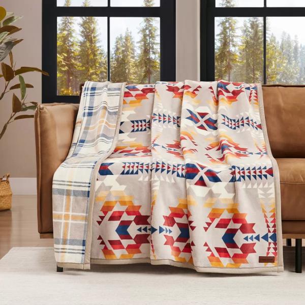 ペンドルトン 大判ひざ掛け 127cm × 177cm 2枚　ブランケット　毛布 PENDLETON 大判ひざ掛け リバーシブル 127cm x 177cm レジェンド