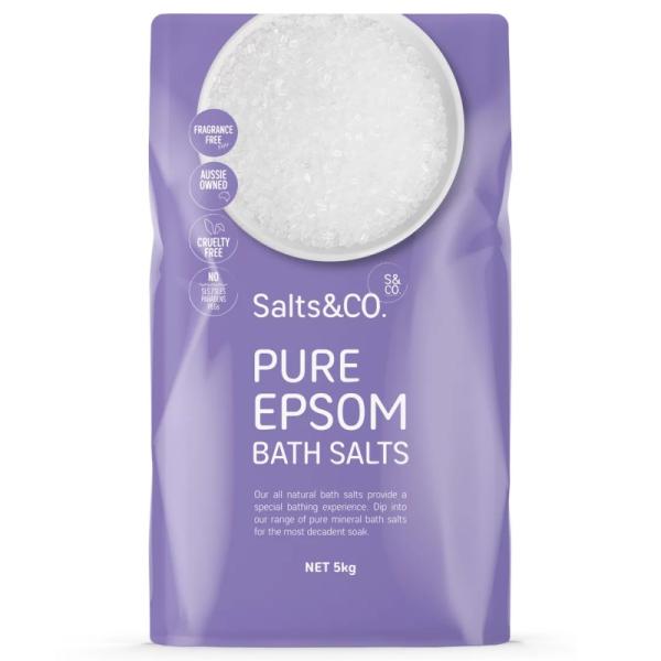 入浴剤・バスソルト BATH AID Salts&CO ピュア エプソム バスソルト 5kg）入浴剤 バス ソルト