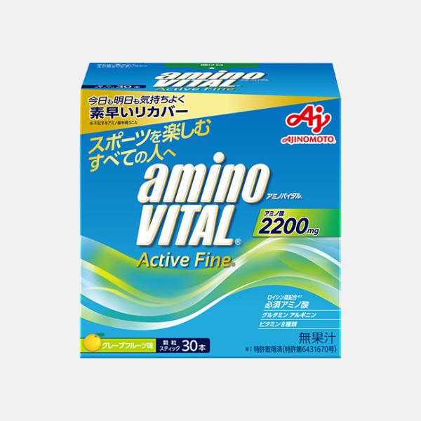 在庫一掃セール 味の素 amino VITAL アミノバイタル アクティブファイン 30本入箱