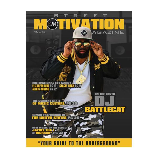 STREET MOTIVATION MAGAZINE (DJ BATTLECAT表紙)