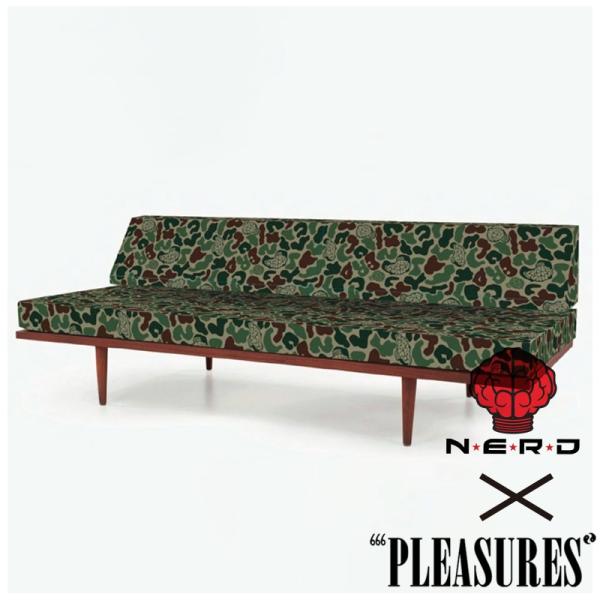 【PLEASURES/プレジャーズ×N.E.R.D.】NERD MODERNICA DAYBED デイベッド / CAMO