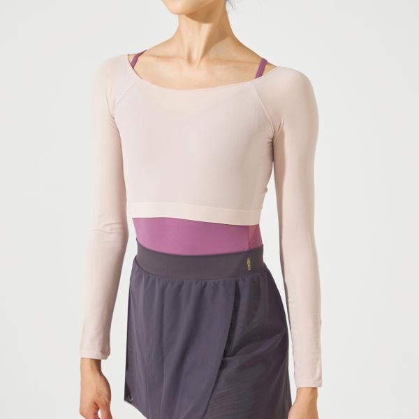 【チャコット】ショートトップ （長袖） 0031