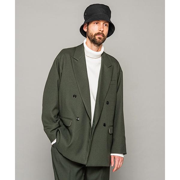 MR.OLIVEミスターオリーブ】 RETORO POLYESTER TWILL / DOUBLE BIG 