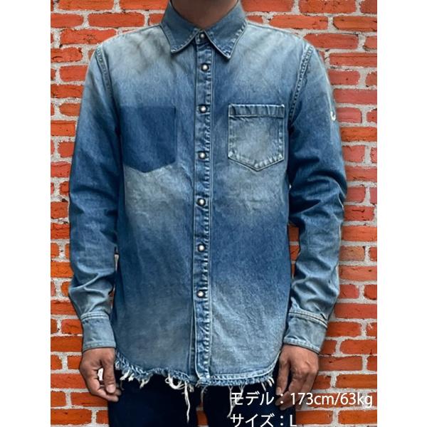 TMTティーエムティー】10oz DENIM SHIRTS（ONE WASH）（TSHF2401