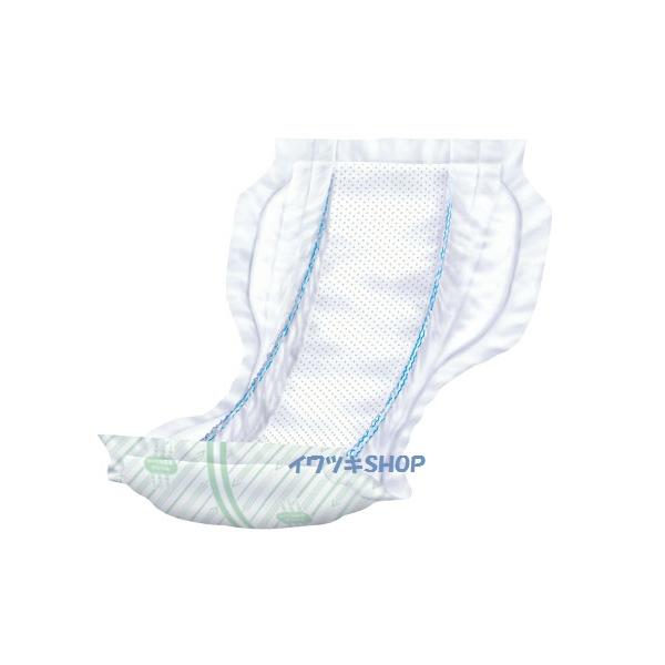 商品発送元：イワツキＳＨＯＰ大人用紙おむつ（尿とりパッド）ヘルス・ダイエット◇瞬間吸収シートと拡散スリットのＷ効果！　一気に排尿しても吸収帯にすばやく引き込み拡散。　逆戻りがなく、さらさら快適です。◇透湿性バッグシートが尿を通さず湿気だけを...