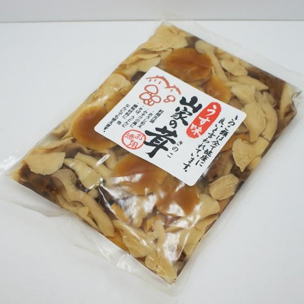 商品発送元：信州長野のおみやげ｜お土産どんぐり長野フード・菓子、惣菜・食材山家の茸 うす味しょうゆ漬けなめこ、平茸、しめじ、なら茸などをうす味の醤油漬けにしました。おろし和え・みそ汁の具など何にでも使えます。内容量／500g賞味期限／製造日...