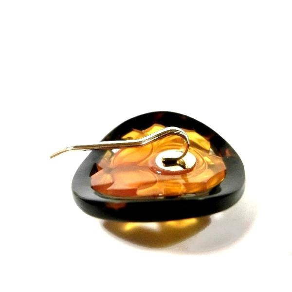 本べっ甲バレッタ 髪留めクリップ白甲 薔薇 ー９０ Basketball Mk