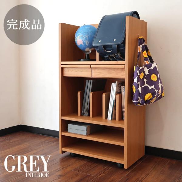 商品発送元：GREY INTERIOR家電・AV機器・カメラ商品説明サイズ幅60cm×奥行34.5×高さ110cm 材質アルダー無垢材・プリント化粧板備考玄関までのお届けです。店長コメントランドセルを2つ並べて使用する事が出来るので、ご兄弟...