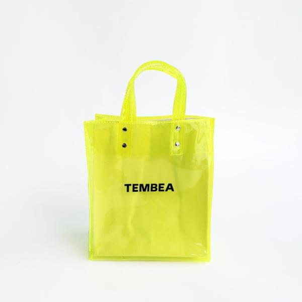 TEMBEA テンベア｜PAPER TOTE SMALL NEON YELLOW : shopooo by GMO 