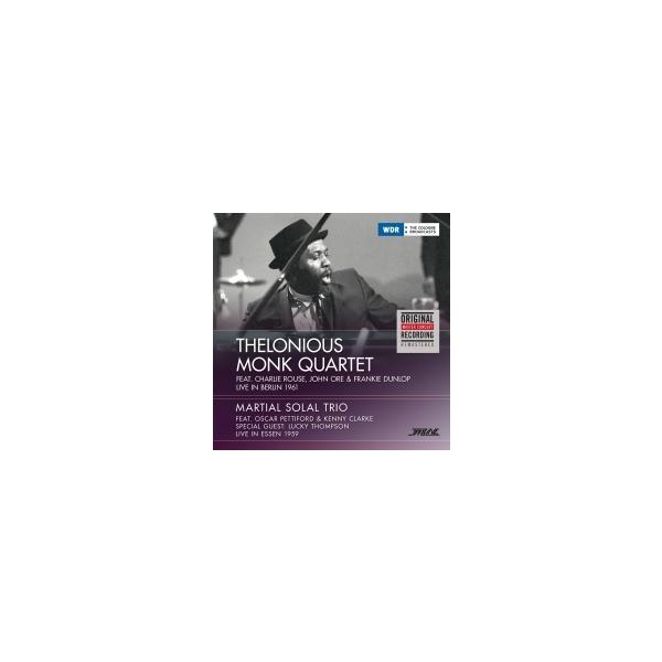 商品発送元：Clara MusicCD・DVD・楽器■アーティスト：Thelonious Monk Quartet &amp; Martial Solal Trio■レーベル：Jazzline北海道発★クララミュージック Clara Mus...