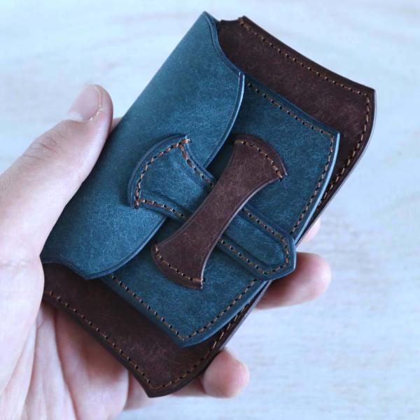 コンパクトウォレット \"caflet（カフレ）\" ペトロリオ コンパクトウォレット 