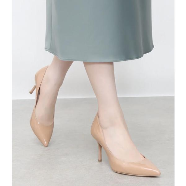 SEVEN TWELVE THIRTY】ポインテッドトゥパンプス 104372 : shopooo by