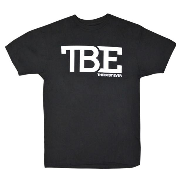 【互換品】tmt-ms110-k ザ・マネーチーム Tシャツ TBE 黒ベース×白 フロイド・メイウェザー ボクシング 男性 メンズ ブラック プリント アメリカ 国旗 THE MONE