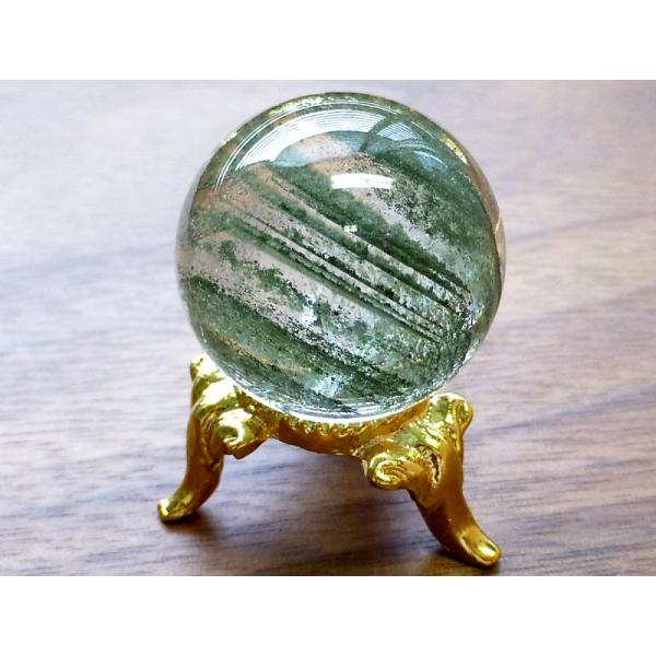 最高級（5A）グリーンファントムクォーツ丸玉18.5mmの魅力