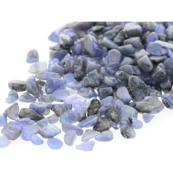 タンザナイトさざれチップ100gで癒しの浄化体験