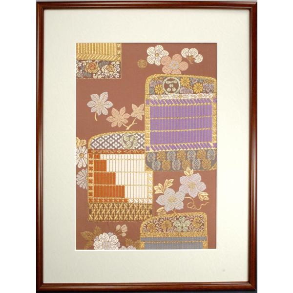 西陣織額（大）GL16の伝統美と高級感