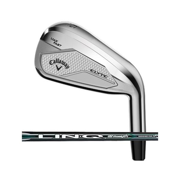 【2025年3月7日発売】キャロウェイ■ELYTE MAX-FAST アイアン■単品■LIN-Q GREEN 40 for Callaway カーボン(R)