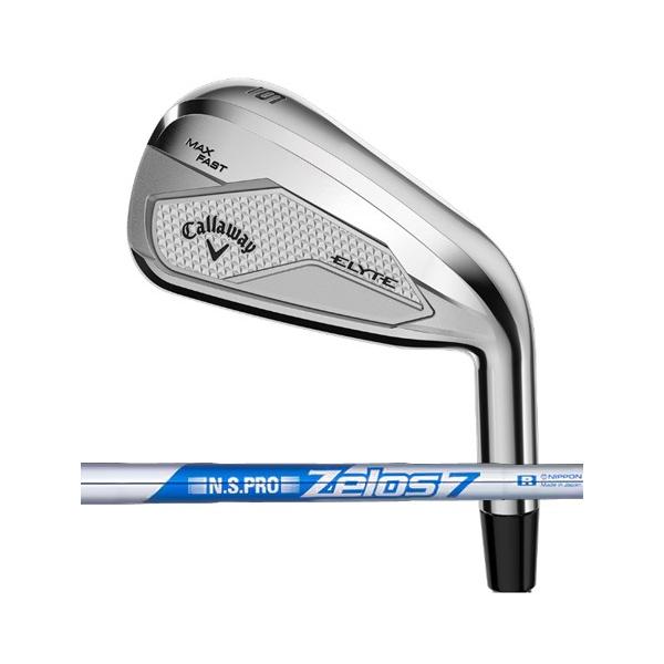 【2025年2月21日発売】【正規品】キャロウェイ■ELYTE MAX-FAST アイアン■5本組（6〜P）■N.S.PRO ZELOS 7 スチール（S)