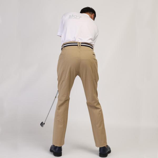 股上深めパンツ ゴルフ 多機能らくあきストレッチチノパンツ 1 Gpocket10 1210 Shopooo By Shopooo Gmo