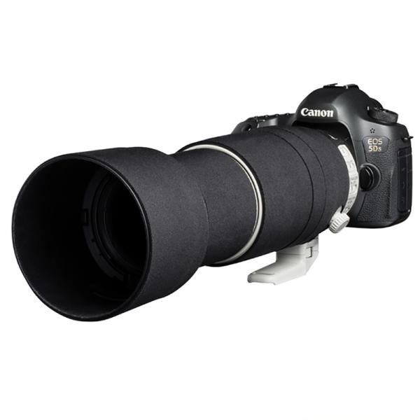 イージーカバー レンズオーク キヤノン EF 100-400mm F4.5-5.6L IS II USM 用　ブラック