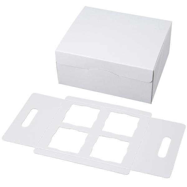 商品発送元：伊藤景マーケットその他伊藤景のシート成型品をテイクアウトにも配送にもご使用いただけるBOXができました！「IK92-SLシリーズ」「IK93-60Kシリーズ」を4個セットできます。○商品サイズ(mm) BOX：250×211×1...