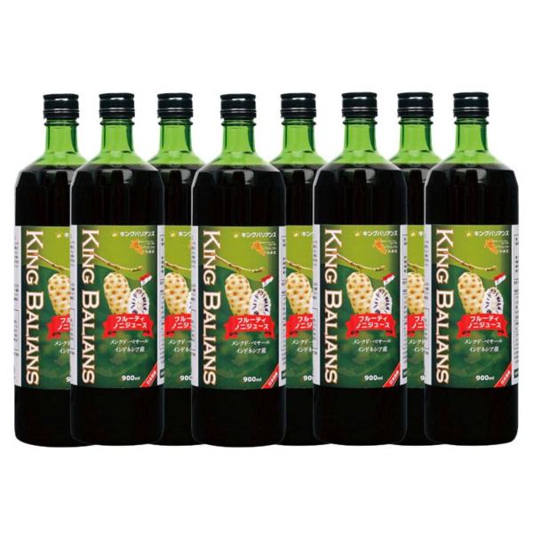 キングバリアンズ フルーティ・ノニジュース、900ml x 8本 : shopooo