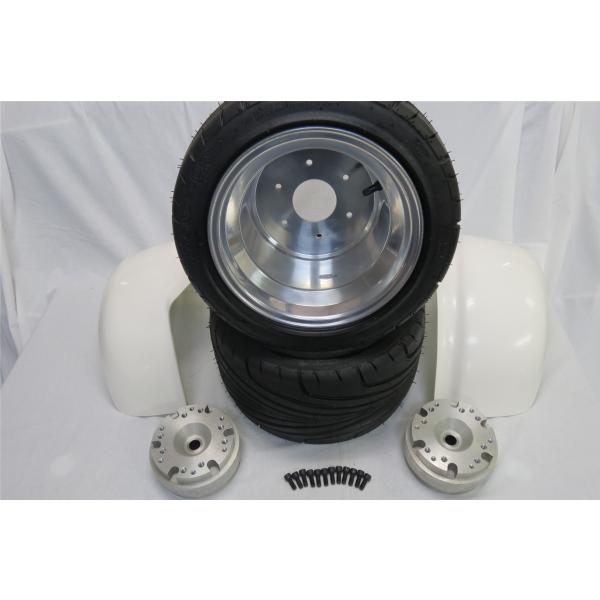 ジャイロキャノピー 235/30/10 タイヤ ホイール 40ミリスペーサー付き