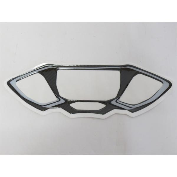 【互換品】PCX/PCX e:HEV/PCX 125 160 2021 2022 インストルメントダッシュボード スクリーン プロテクター3D ステッカー 白【代引不可】