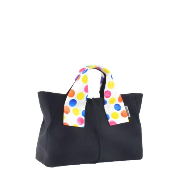 最後の1点※再入荷なし【wet multi dots handle】トートバッグMサイズ 