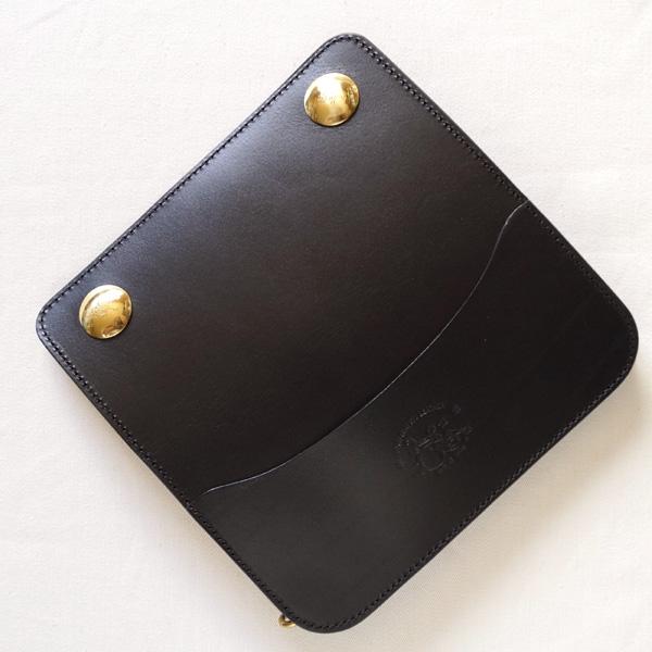 革蛸謹製 トラッカーウォレット TYPE-G サドルブラック : shopooo by