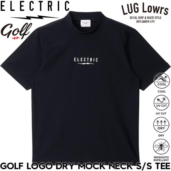 ELECTRIC GOLF エレクトリックゴルフ ゴルフウェア メンズ モック