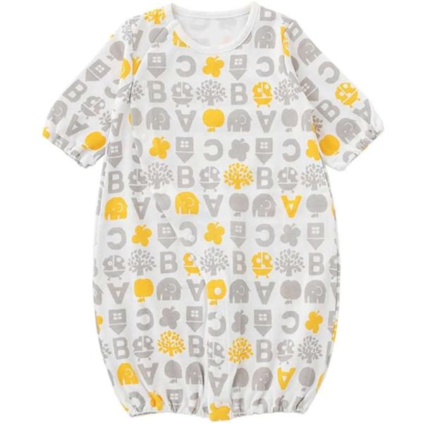 商品発送元：Malliah 【マリア】キッズ・ベビー・マタニティ、ベビー、洋品洋服・帽子・水着・雨具、カバーオール赤ちゃんの可愛さ引き立つ、キュートな新生児ツーウェイオールです。普段着はもちろん、検診などのお出かけにもぴったり！毎日のお着替...