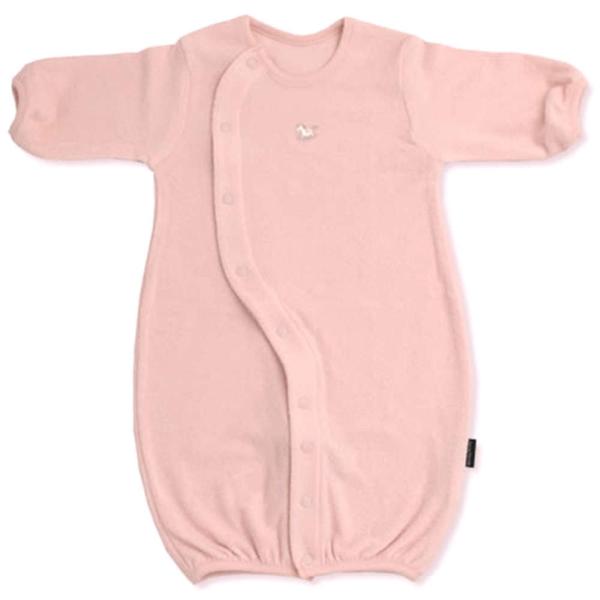 商品発送元：Malliah 【マリア】キッズ・ベビー・マタニティ、ベビー、洋品洋服・帽子・水着・雨具、カバーオール生まれてすぐ使える新生児用ドレス カバーオールです。パイル生地で軽く、一年通してご着用いただけます。ボタンのかけ方で、ドレスに...