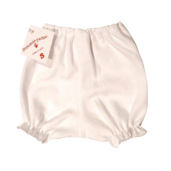 商品発送元：Malliah 【マリア】キッズ・ベビー・マタニティ、ベビー、下着・肌着定番の白　おむつカバー。オムツの上からすっぽりかぶせられる形にデザインで　締め付け感がないゴムウエストに仕立て上げました♪おむつがズレてしまう時もカバーで固...