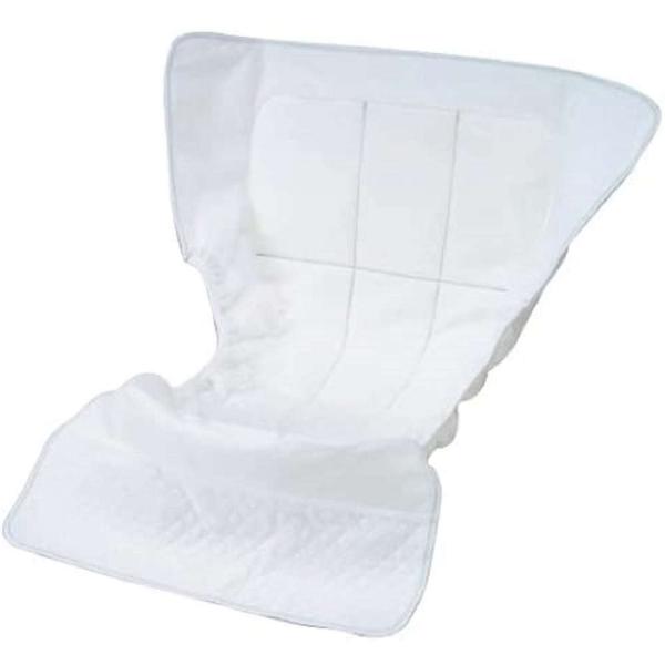 商品発送元：Malliah 【マリア】ヘルス・ダイエット、福祉・介護、失禁用品折りたたむ手間いらずの、大人用成型タイプの布おむつです。布ドビーおむつの約2倍分の吸水力で、お腹から腰まですっぽり包み込みます。ご家庭の洗濯機の使用が可能なので、...