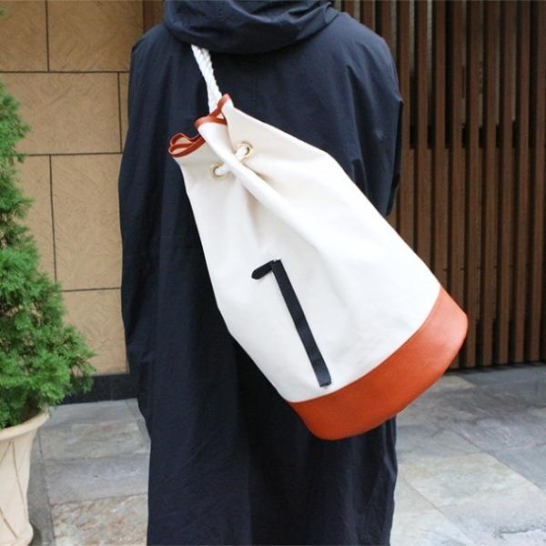 【レザージー/leather-g】バスケ革のダッフルバッグ メンズ ※名入れ不可商品 [basket-duffelbag]