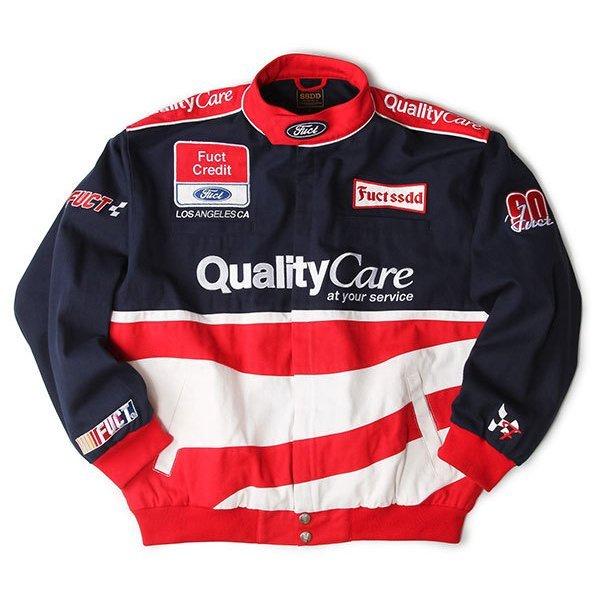 fuct (ファクト) US レーシングジャケット SSDD RACING JACKET RED