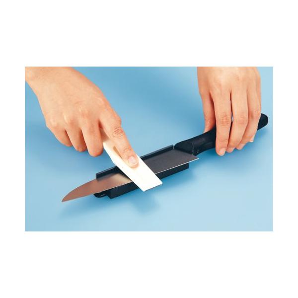 商品発送元：西沢金物, にこにこキッチンサイズ:本体/170×25×12mm、研台/110×30×10mm  素材・材質:＃1200ダイヤ電着、把手/ABS(アクリロニトリル・ブタジエン・スチレン)樹脂生活・インテリア・文具、調理器具、包丁...