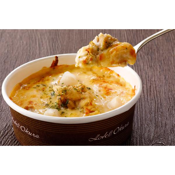 商品発送元：Hotel Okura OEC-shop350627フード・菓子電子レンジで温めるだけで手軽にお召し上がりいただけるチキンドリアです。※写真は盛り付けの一例です。※ご自宅用商品のため簡易箱でのお届けとなります。※包装・熨斗掛け等...