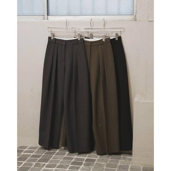 TODAYFUL Bonding Wide Trousers  12620702