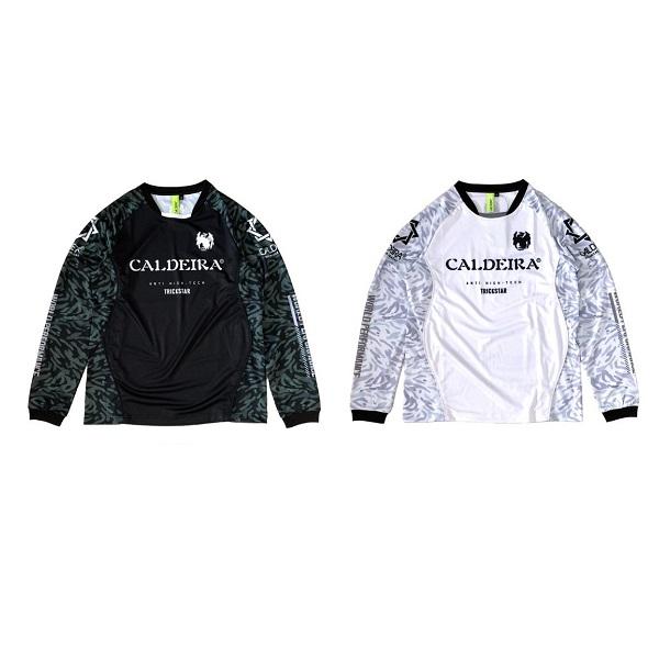 ウェア CALDEIRA L/S NATURE PRA SHIRT TRICKSTAR L/S NATURE PRA SHIRT “TRICKSTAR” ・CALDEIRA(キャルデラ)12CR436