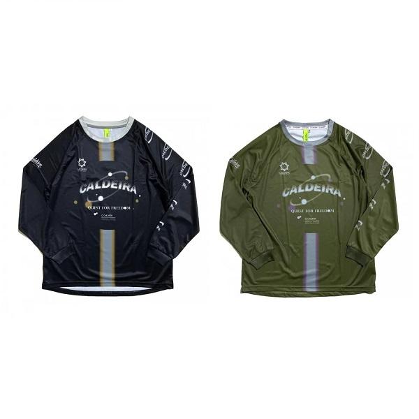 L/S CENTERLINE GAME SHIRT “PLANET OF GALAXY”・CALDEIRA(キャルデラ