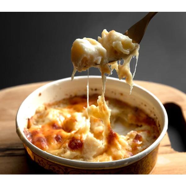 商品発送元：逸品 おとりよせホタテグラタン　冷凍160g×４個※北海道・九州+500円、沖縄・離島は+1,000円別途送料がかかります。フード・菓子ホタテグラタン　冷凍４個セット大地の恵みを最大限に活かした北海道・三陸のホタテ。ごろごろホタ...