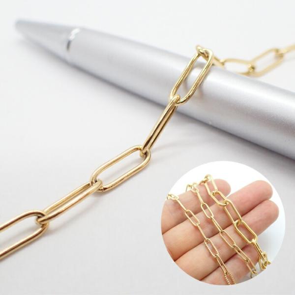 商品発送元：Partsworld　パーツワールドジュエリー・アクセサリー、ジュエリー・アクセサリー、ネックレス、チェーン【商品説明】高品質ステンレス製チェーン人気の長あずきに太チェーンが登場！マンテルネックレスやマンテルブレスに最適です。 ...