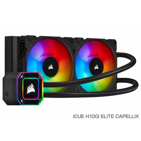 Corsair iCUE H100i ELITE CAPELLIX 高輝度ARGB 水冷一体型CPUクーラー|CW-9060046-WW :1-pc4u-71345:shopooo by GMO - 通販 - Yahoo!ショッピング Corsair iCUE H100i ELITE CAPELLIX 高輝度ARGB 水冷一体型CPUクーラー|CW-9060046-WW :1-pc4u-71345:shopooo by GMO - 通販 - Yahoo!ショッピング